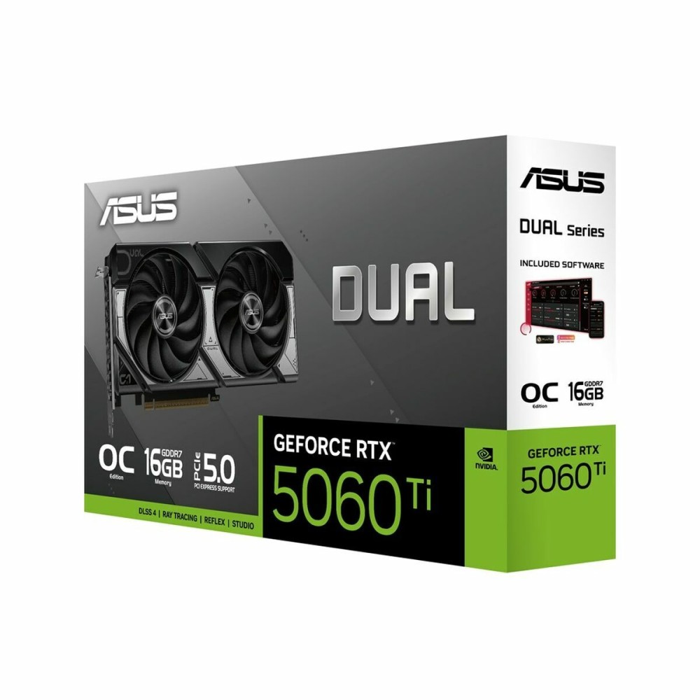Graphics card Asus 90YV0MH0-M0NA00 geforce rtx 5060 ti 16 GB GDDR6 GDDR7