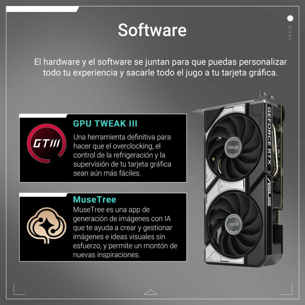 Graphics card Asus 90YV0MH0-M0NA00 geforce rtx 5060 ti 16 GB GDDR6 GDDR7