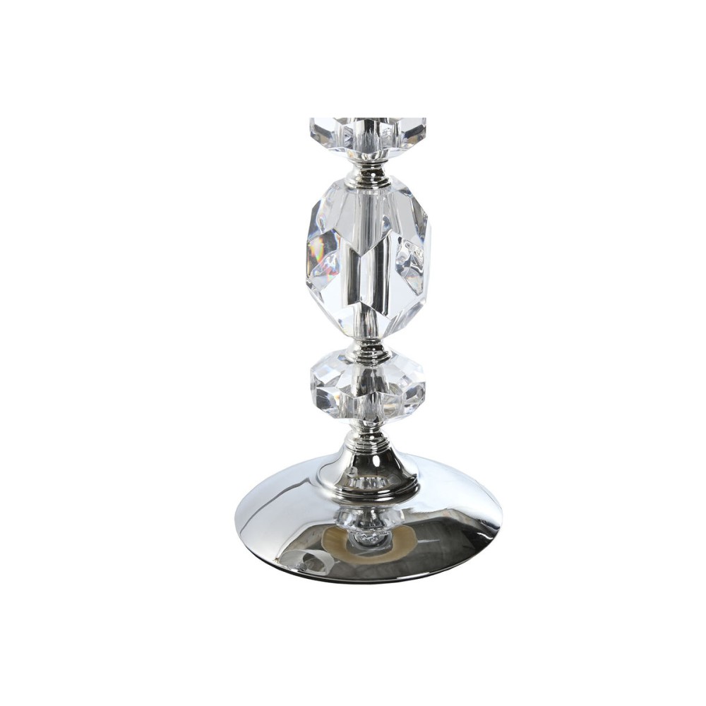 Tischlampe Home ESPRIT Weiß Beige Metall 25 W 220 V 22 x 22 x 45 cm (2 Stück)