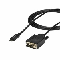 USB C zu VGA-Kabel Startech CDP2VGAMM2MB (2 m) Schwarz