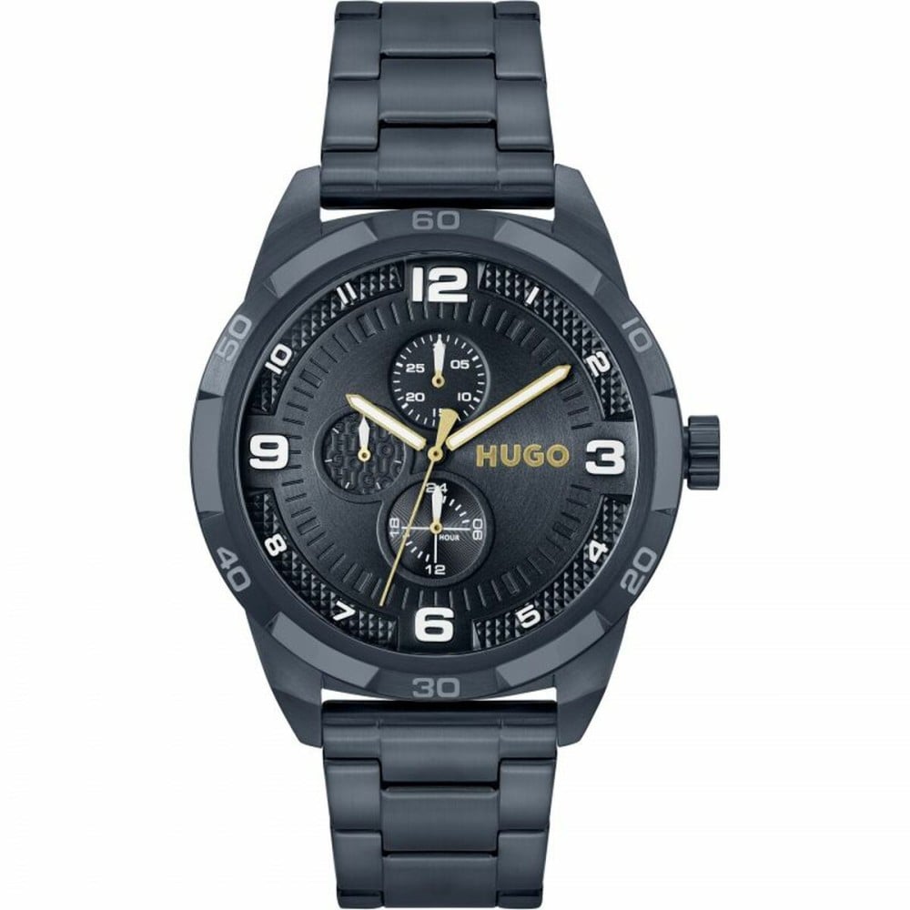 Unisex-Uhr Hugo Boss 1530278 Marineblau (Ø 45 mm)