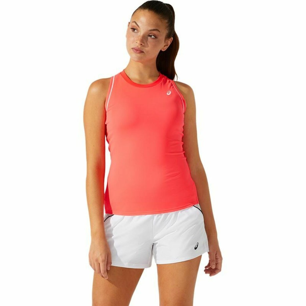 Tank Top Women Asics Court Coral