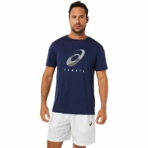 Men’s Short Sleeve T-Shirt Asics Court Blue