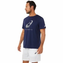 T-shirt à manches courtes homme Asics Court Bleu