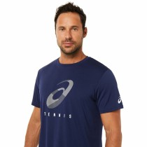 Men’s Short Sleeve T-Shirt Asics Court Blue