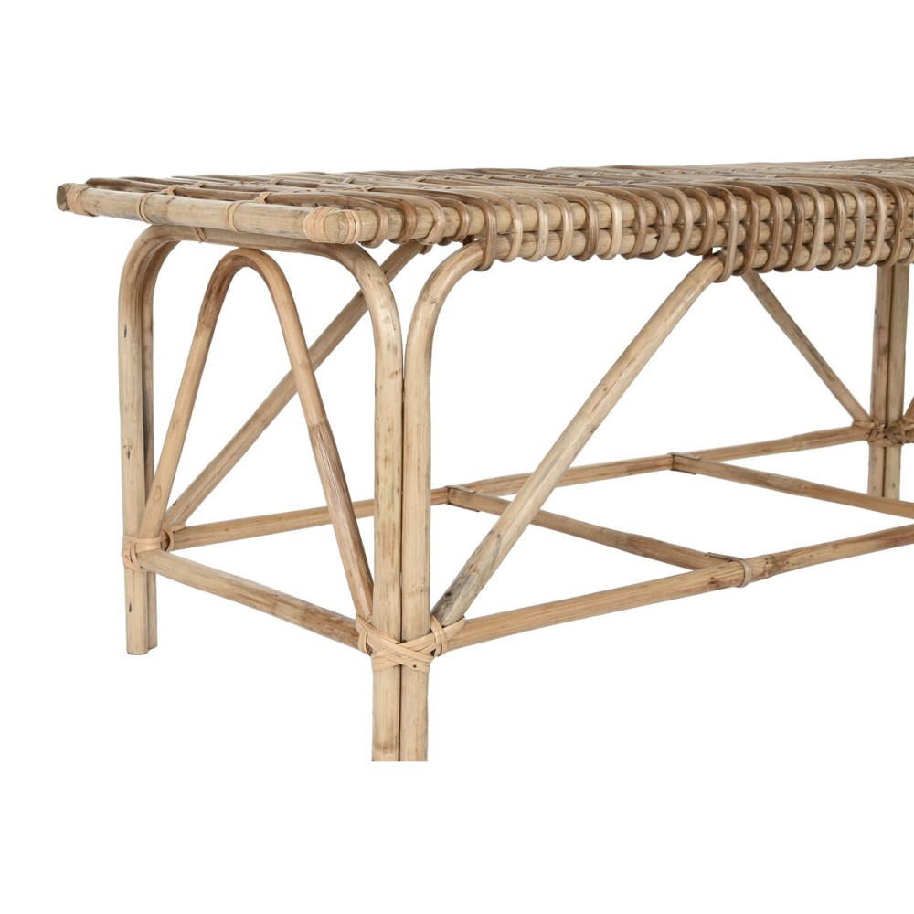 Banquette Home ESPRIT Naturel osier 130 X 46 X 47 cm