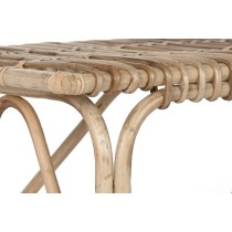 Banquette Home ESPRIT Naturel osier 130 X 46 X 47 cm