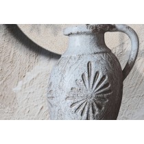 Leinwand Home ESPRIT grün Beige Orientalisch Vase 80 x 3 x 160 cm (2 Stück)