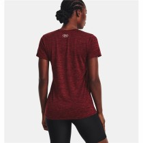 Women’s Short Sleeve T-Shirt Under Armour Dark Red