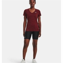 Women’s Short Sleeve T-Shirt Under Armour Dark Red