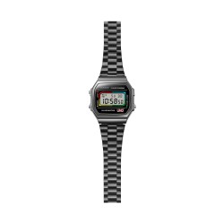 Herrenuhr Casio A168WEUC-1AER Schwarz Grau (Ø 36 mm)