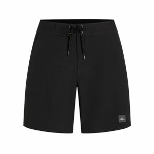 Herren Badehose O'Neill Solid 17" Boardshorts Schwarz