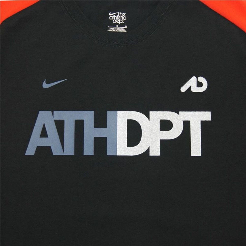 Men’s Short Sleeve T-Shirt Nike Sportswear Black