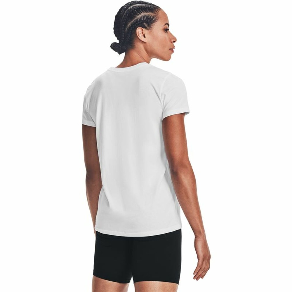 Women’s Short Sleeve T-Shirt Under Armour Sportstyle White