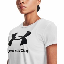 Women’s Short Sleeve T-Shirt Under Armour Sportstyle White