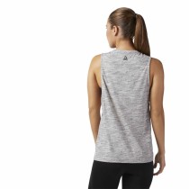 Tank Top Women Reebok Marble Muscle Light grey