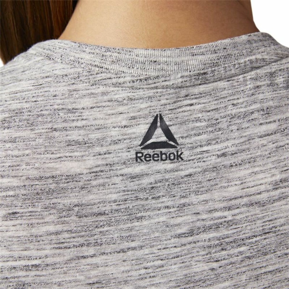 Tank Top Women Reebok Marble Muscle Light grey