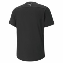 Herren Kurzarm-T-Shirt Puma Performance Logo Schwarz Herren