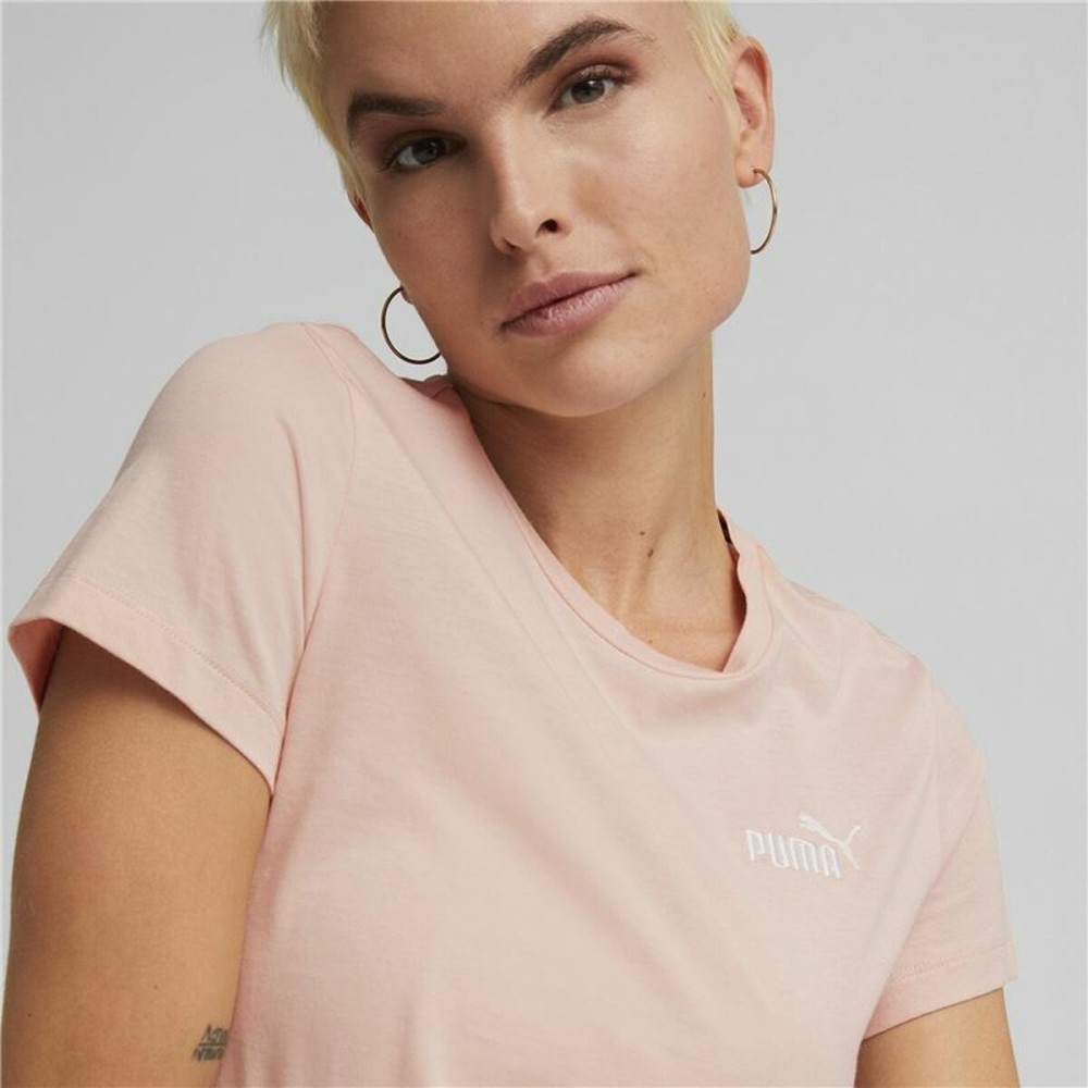 T-shirt à manches courtes femme Puma Rose clair