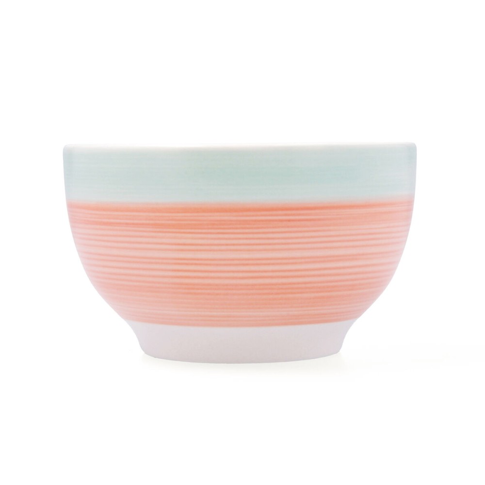 Bol pour Apéritifs Quid Kaleido Vert Corail Céramique (12 Unités)