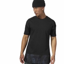 Men’s Short Sleeve T-Shirt Reebok Black