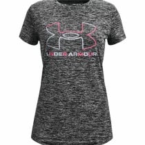 Kurzarm-T-Shirt für Kinder Under Armour Dunkelgrau