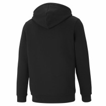 Herren Sweater mit Kapuze Puma Essentials Big Logo Schwarz