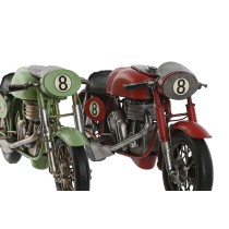 Figurine Décorative Home ESPRIT Rouge Vert Vintage 32 x 11 x 15 cm (2 Unités)