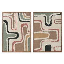 Bild Home ESPRIT grün Beige Moderne Skandinavisch 75 x 3 x 105 cm (2 Stück)