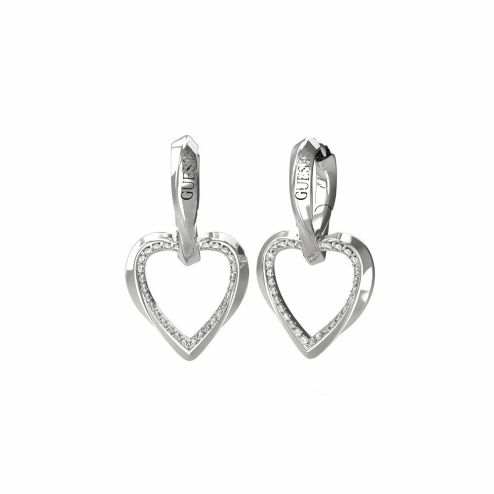 Damenohrringe Guess JUBE04617JWRHT-U Silberfarben