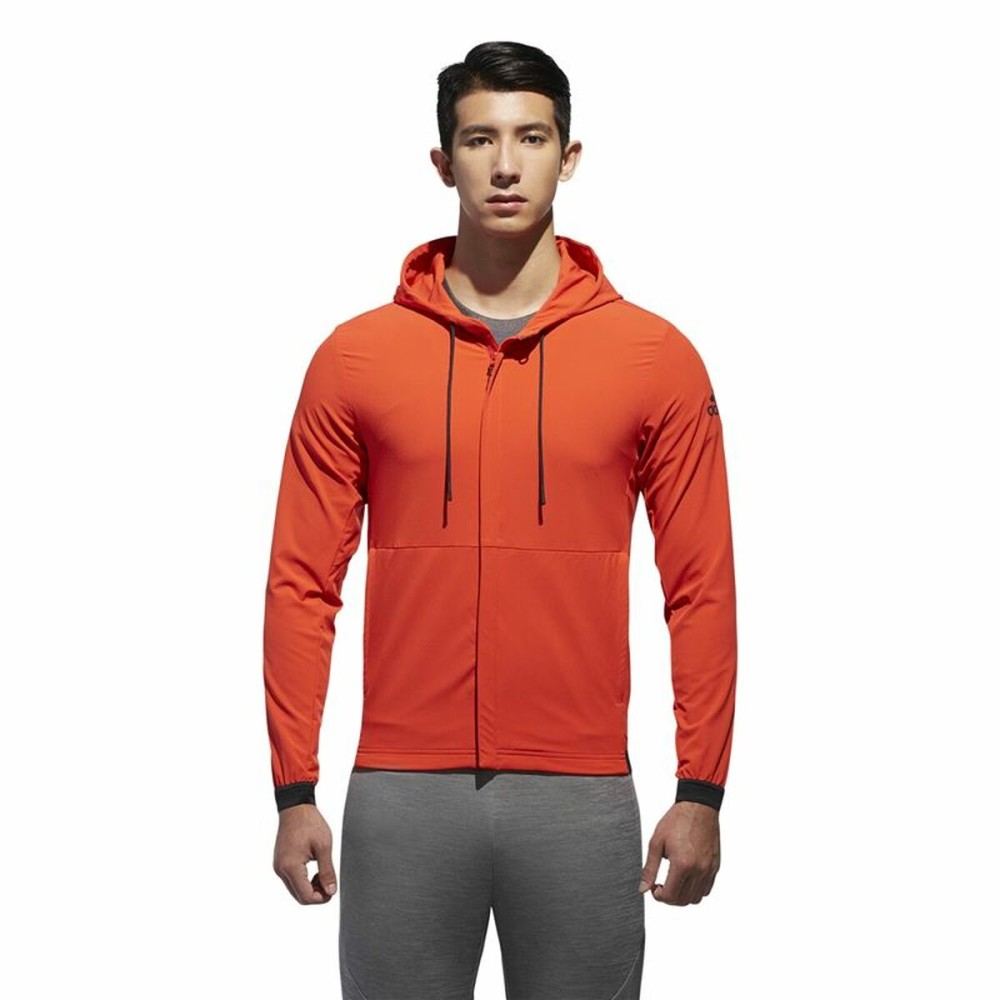 Sportjackefür Herren Adidas Dunkelorange