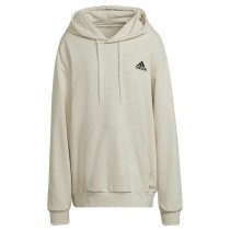 Herren Sweater mit Kapuze Adidas Essentials Feelcomfy Beige