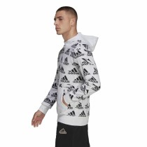 Men’s Hoodie Adidas Essentials Brandlove White