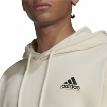 Herren Sweater mit Kapuze Adidas Essentials Feelcomfy Beige