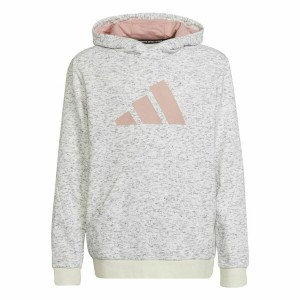 Herren Sweater mit Kapuze Adidas Future Icons 3 Stripes Weiß