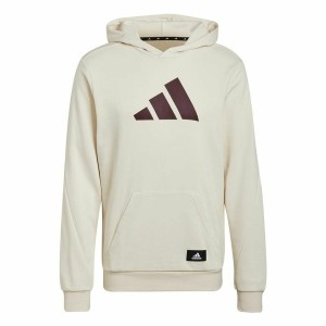 Sweat à capuche homme Adidas Future Icons Beige