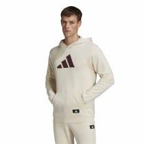 Herren Sweater mit Kapuze Adidas Future Icons Beige