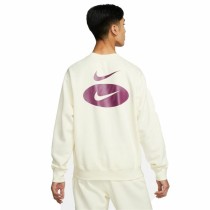 Herren Sweater ohne Kapuze Nike Swoosh League Weiß