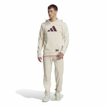 Herren Sweater mit Kapuze Adidas Future Icons Beige