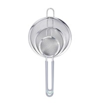 Sieb-Set Quid Ozon Metall 16 cm 12 cm 8 cm 3 Stück