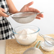 Set of Sieves Quid Ozon Metal 16 cm 12 cm 8 cm 3 Units