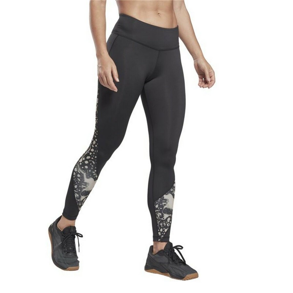 Leggings de Sport pour Femmes Reebok Noir