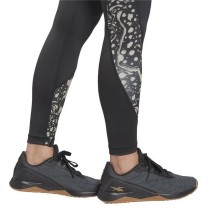 Sporthose Damen Reebok Schwarz