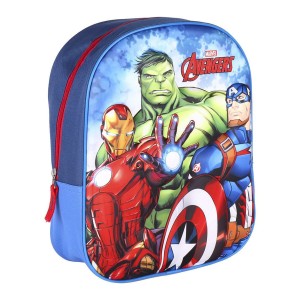 Schulrucksack The Avengers Blau (25 x 31 x 10 cm)