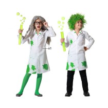 Costume for Children Scientist 7-9 Years White