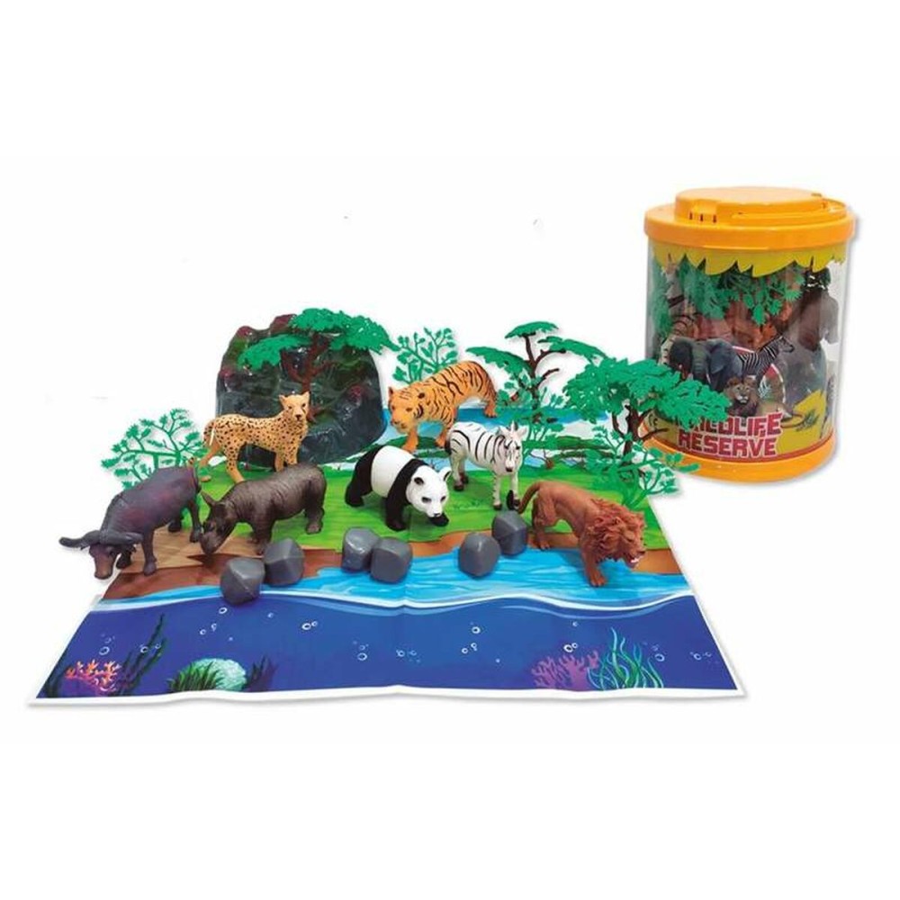 Playset 22 x 17 cm animaux