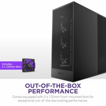 ATX Semi-tower Box NZXT H7 Flow Midi Black