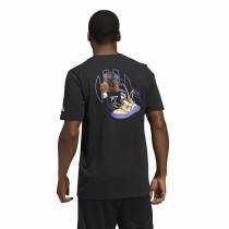 Men’s Short Sleeve T-Shirt Adidas Avatar James Harden Graphic Black