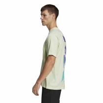 Herren Kurzarm-T-Shirt Adidas Essentials Brandlove Gelb