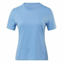 Women’s Short Sleeve T-Shirt Reebok Speedwick Light Blue